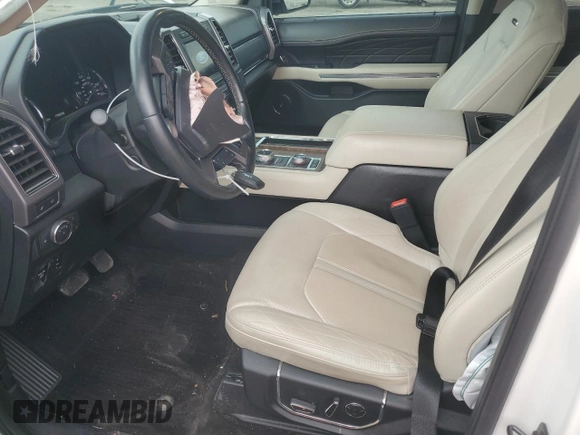 2020 Ford Expedition Platinum z VIN 1FMJU1MT1LEA62819, wystawiony jako Copart lot #53682505 z przebiegiem 54 495 mil mil oraz Szkoda całkowita • Salvage title. Historia ofert i sprzedaży dostępna na DreamBid. Obrazek 7.