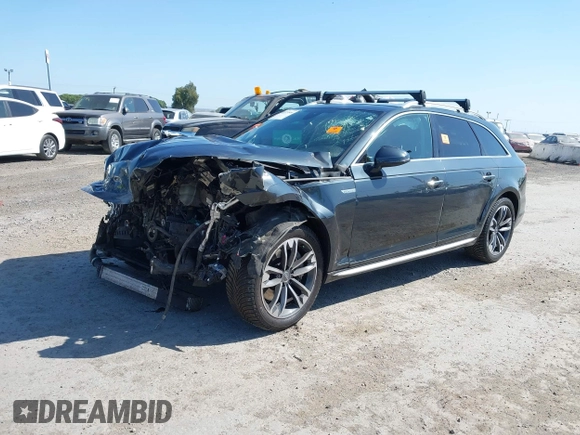 2018 Audi A4 allroad Premium Plus with VIN WA18NAF41JA033213, listed as a IAAI auction lot 42025566 with 97,294 mi miles. Bid and sale history available at carsss.com. Image 18.