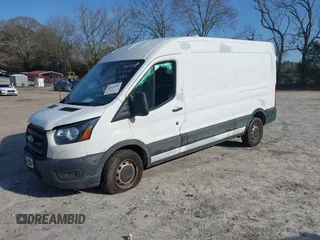 2020 Ford Transit Cargo with VIN 1FTBR1C81LKB67434, listed as a IAAI auction lot 41418986 with 133,456 mi miles. Bid and sale history available at carsss.com. Image 2.