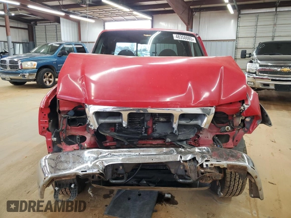 2000 Ford Ranger XLT with VIN 1FTZR15X5YPB92608, listed as a Copart auction lot 48350085 with 153,941 mi miles and Salvage Title. Bid and sale history available at carsss.com. Image 5.