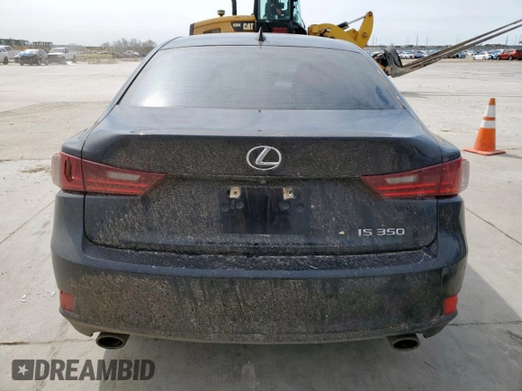 2016 Lexus IS 350 with VIN JTHBE1D29G5027088, listed as a Copart auction lot 48111185 with 159,565 mi miles and Salvage title. Bid and sale history available at DreamBid. Image 6.