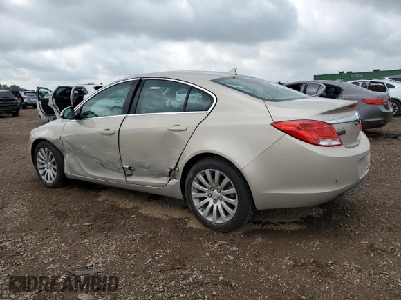 2011 Buick Regal CXL RL2 with VIN 2G4GP5ECXB9176424, listed as a Copart auction lot 61353695 with 84,820 mi miles and Salvage title. Bid and sale history available at DreamBid. Image 2.