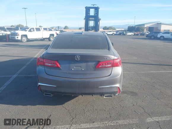 2019 Acura TLX w/Technology Pkg with VIN 19UUB2F41KA002372, listed as a IAAI auction lot 41275173 with 77,758 mi miles. Bid and sale history available at carsss.com. Image 16.