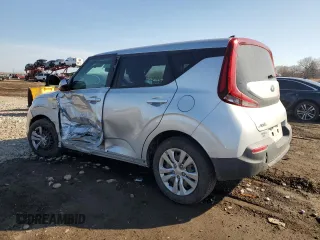 2020 Kia Soul LX with VIN KNDJ23AU3L7716534, listed as a Copart auction lot 48607975 with 0 mi miles and Salvage Title. Bid and sale history available at carsss.com. Image 2.