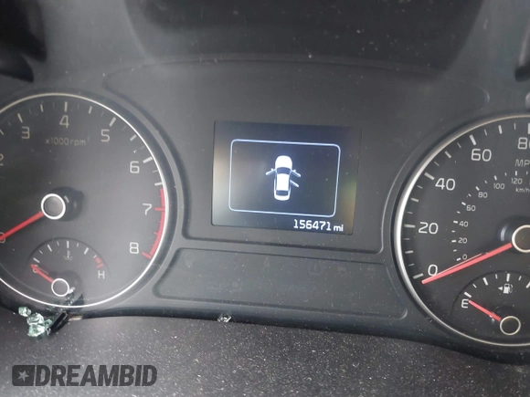 2018 Kia Optima LX with VIN 5XXGT4L38JG237631, listed as a IAAI auction lot 42286779 with 156,471 mi miles and . Bid and sale history available at DreamBid. Image 7.