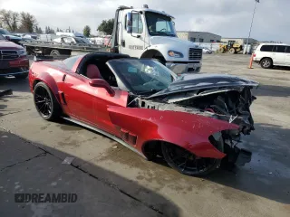 2008 Chevrolet Corvette with VIN 1G1YY26W485107420, listed as a Copart auction lot 84562374 with 0 mi miles and Salvage Title. Bid and sale history available at carsss.com. Image 4.