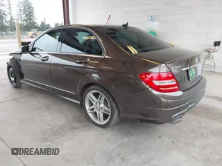 2013 Mercedes-Benz C 350 Sport with VIN WDDGF5HB7DG147211, listed as a IAAI auction lot 41615722 with 89,082 mi miles and . Bid and sale history available at DreamBid. Image 3.