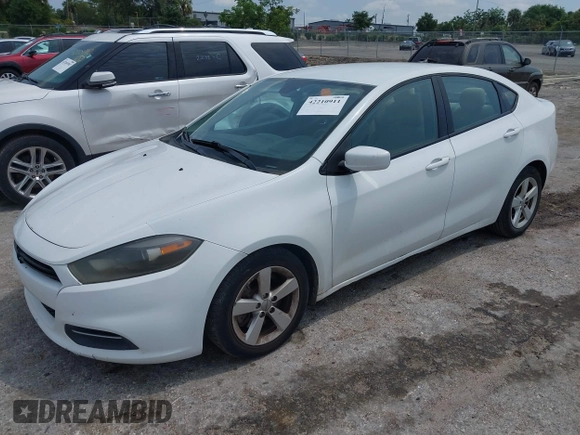 2015 Dodge Dart SXT with VIN 1C3CDFBB8FD172933, listed as a IAAI auction lot 42210911 with 139,452 mi miles and . Bid and sale history available at DreamBid. Image 2.