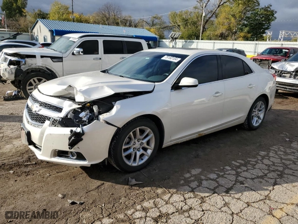 2013 Chevrolet Malibu ECO with VIN 1G11F5RR7DF112176, listed as a Copart auction lot 79160104 with 142,554 mi miles and Salvage Title. Bid and sale history available at carsss.com. Image 1.