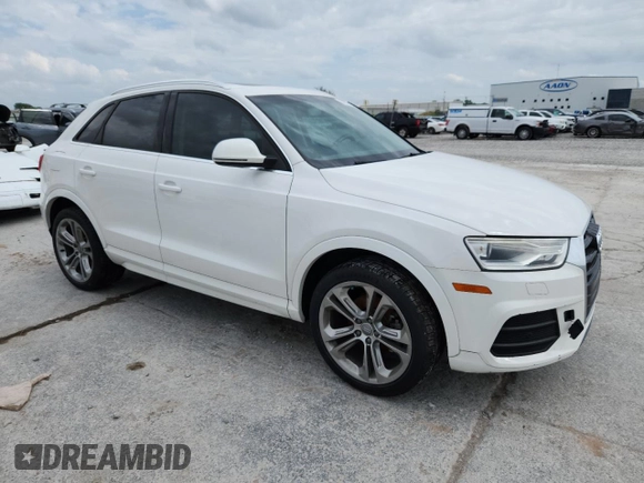 2016 Audi Q3 Premium Plus z VIN WA1EFCFS1GR000474, wystawiony jako Copart lot #59571135 z przebiegiem 122 132 mil mil oraz Czysty tytuł • Clean title. Historia ofert i sprzedaży dostępna na DreamBid. Obrazek 4.