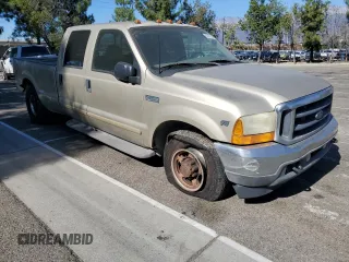 2001 Ford F-350 with VIN 3FTSW30S81MA31568, listed as a Copart auction lot 80055324 with 534,311 mi miles and Clean title. Bid and sale history available at DreamBid. Image 4.
