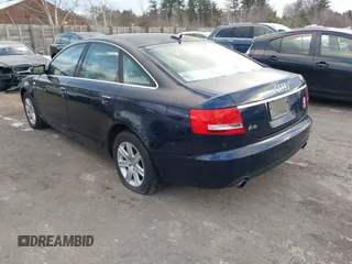 2005 Audi A6 with VIN WAUDG74F85N105820, listed as a IAAI auction lot 41341841 with 105,646 mi miles. Bid and sale history available at carsss.com. Image 3.