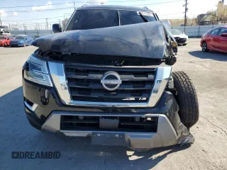 2021 Nissan Armada SV with VIN JN8AY2AD5M9661829, listed as a Copart auction lot 44217485 with 91,246 mi miles and Clean Title. Bid and sale history available at carsss.com. Image 5.