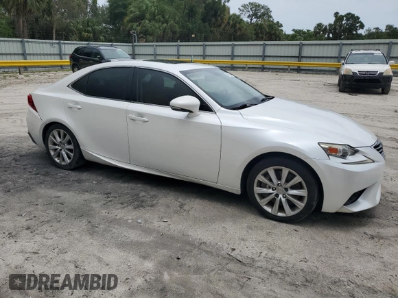 2016 Lexus IS 200t with VIN JTHBA1D29G5001151, listed as a Copart auction lot 59756445 with 118,685 mi miles and Salvage title. Bid and sale history available at DreamBid. Image 4.
