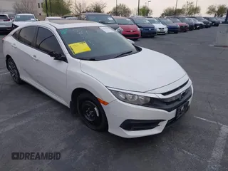 2017 Honda Civic EX z VIN 19XFC2F79HE205515, wystawiony jako IAAI lot #41829804 z przebiegiem 65 446 mil mil oraz . Historia ofert i sprzedaży dostępna na DreamBid. Obrazek 1.