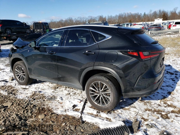 2022 Lexus NX with VIN JTJGGCEZ3N2005494, listed as a Copart auction lot 41362565 with 0 mi miles and Salvage Title. Bid and sale history available at carsss.com. Image 2.