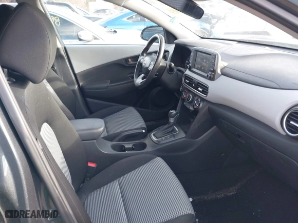 2021 Hyundai Kona SEL with VIN KM8K22AA1MU661195, listed as a IAAI auction lot 41348313 with 46,236 mi miles. Bid and sale history available at carsss.com. Image 5.