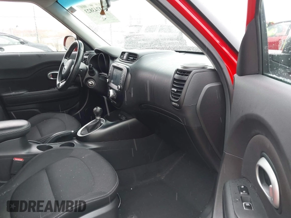 2018 Kia Soul + with VIN KNDJP3A53J7539782, listed as a IAAI auction lot 41743823 with 68,640 mi miles. Bid and sale history available at carsss.com. Image 5.