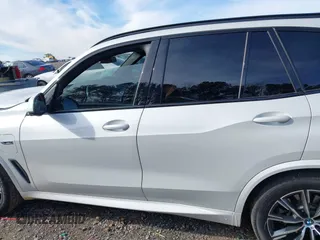 2023 BMW X5 xDrive45e with VIN 5UXTA6C06P9P51357, listed as a IAAI auction lot 41396257 with 43,878 mi miles. Bid and sale history available at carsss.com. Image 14.
