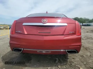 2014 Cadillac CTS Luxury AWD with VIN 1G6AX5SX0E0154757, listed as a Copart auction lot 56317425 with 156,719 mi miles and Salvage title. Bid and sale history available at DreamBid. Image 6.