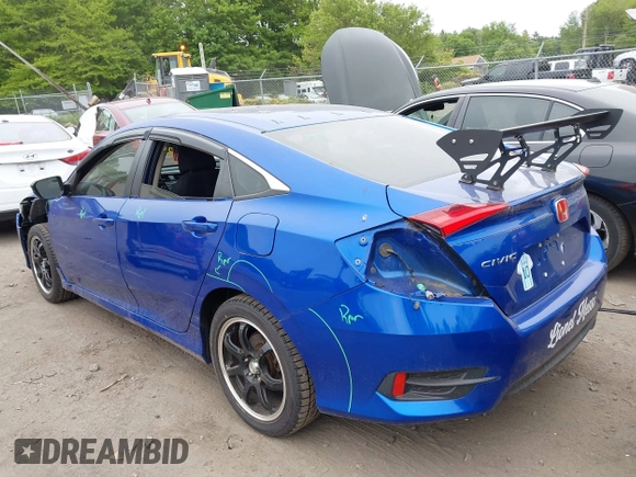 2017 Honda Civic LX with VIN 19XFC2F53HE217867, listed as a IAAI auction lot 42296194 with 104,670 mi miles and . Bid and sale history available at DreamBid. Image 3.