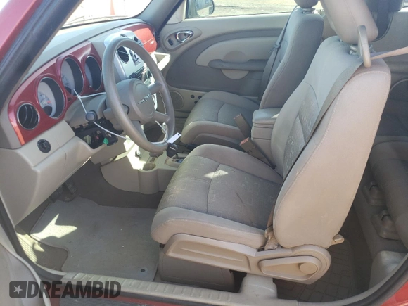2006 Chrysler PT Cruiser Touring with VIN 3C3JY55EX6T315404, listed as a Copart auction lot 80330444 with 121,871 mi miles and Salvage Title. Bid and sale history available at carsss.com. Image 7.