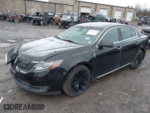 2014 Lincoln MKS with VIN 1LNHL9EK3EG601471, listed as a IAAI auction lot 41142126 with 110,432 mi miles. Bid and sale history available at carsss.com. Image 19.