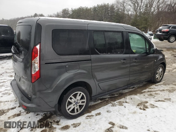 2021 Ford Transit Connect XLT with VIN NM0GE9F28M1497065, listed as a Copart auction lot 47232465 with 64,203 mi miles and Clean title. Bid and sale history available at DreamBid. Image 3.