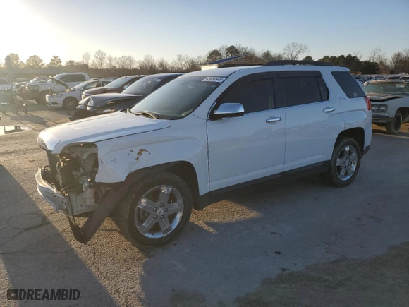 2012 GMC Terrain SLE-2 with VIN 2GKFLSE52C6187968, listed as a Copart auction lot 43454345 with 157,182 mi miles and Salvage Title. Bid and sale history available at carsss.com. Image 1.
