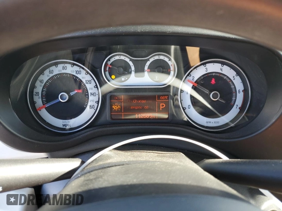 2015 FIAT 500L Pop with VIN ZFBCFAAH1FZ030573, listed as a Copart auction lot 88730755 with 112,589 mi miles and Clean Title. Bid and sale history available at carsss.com. Image 9.