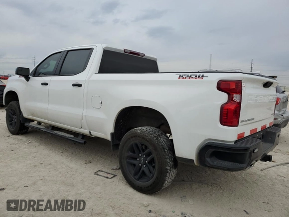 2024 Chevrolet Silverado 1500 Custom Trail Boss with VIN 3GCUDCED6RG353449, listed as a Copart auction lot 86390294 with 12,540 mi miles and Salvage Title. Bid and sale history available at carsss.com. Image 2.