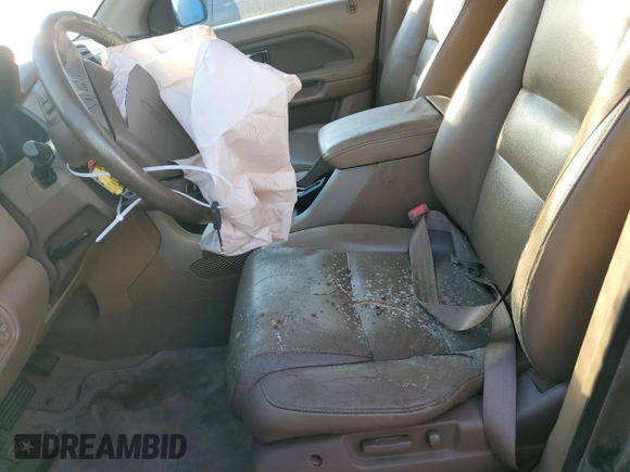 2008 Honda Pilot EX-L with VIN 5FNYF28708B014444, listed as a Copart auction lot 71111834 with 207,574 mi miles and Salvage Title. Bid and sale history available at DreamBid. Image 7.