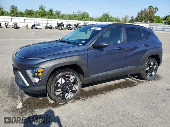2025 Hyundai Kona SEL with VIN KM8HBCAB3SU215216, listed as a Copart auction lot 54931705 with 13,424 mi miles and Clean Title. Bid and sale history available at carsss.com. Image 1.