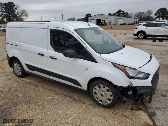2022 Ford Transit Connect Van XL with VIN NM0LS7S20N1528988, listed as a Copart auction lot 89138535 with 91,226 mi miles and Salvage Title. Bid and sale history available at carsss.com. Image 4.