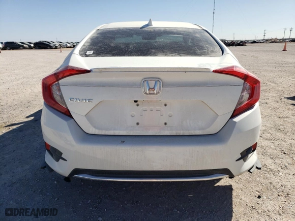 2021 Honda Civic Sedan EX-L with VIN 2HGFC1F77MH704503, listed as a Copart auction lot 48306905 with 54,215 mi miles and Salvage Title. Bid and sale history available at carsss.com. Image 6.
