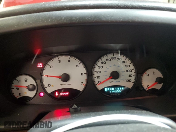 2001 Dodge Stratus z VIN 1B3AJ56U51N687037, wystawiony jako Copart lot #88662225 z przebiegiem 114 495 mil mil oraz Szkody całkowita. Historia ofert i sprzedaży dostępna na DreamBid. Obrazek 9.