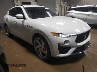 2019 Maserati Levante S with VIN ZN661YUS9KX313168, listed as a Copart auction lot 47557155 with 75,695 mi miles and Salvage Title. Bid and sale history available at carsss.com. Image 4.