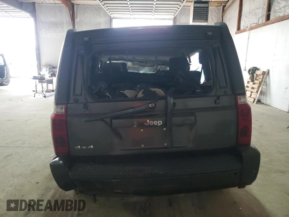2006 Jeep Commander with VIN 1J8HG48K46C273549, listed as a Copart auction lot 47765685 with 0 mi miles and Non Repairable. Bid and sale history available at carsss.com. Image 6.