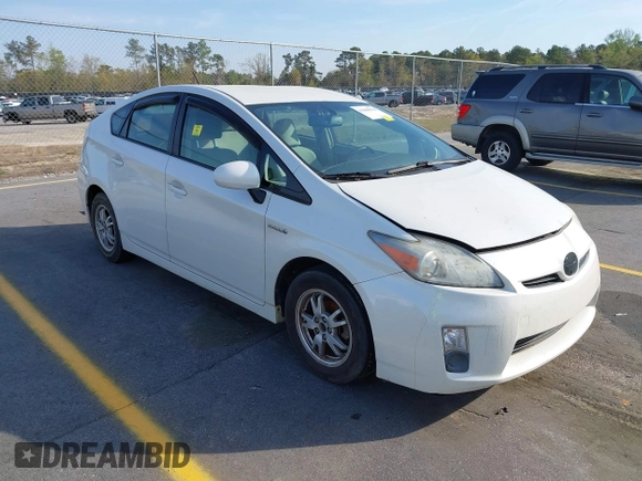 2010 Toyota Prius II with VIN JTDKN3DU5A0234077, listed as a IAAI auction lot 41888334 with 218,619 mi miles and . Bid and sale history available at carsss.com. Image 1.