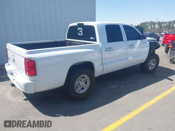 2006 Dodge Dakota ST with VIN 1D7HE28K46S706686, listed as a IAAI auction lot 41823876 with 89,685 mi miles and . Bid and sale history available at carsss.com. Image 4.