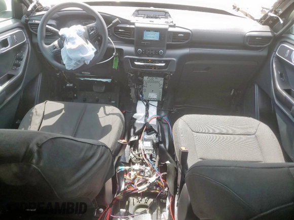 2024 Ford Explorer with VIN 1FM5K8AC9RGA77926, listed as a Copart auction lot 58482885 with 2,185 mi miles and Salvage title. Bid and sale history available at DreamBid. Image 8.
