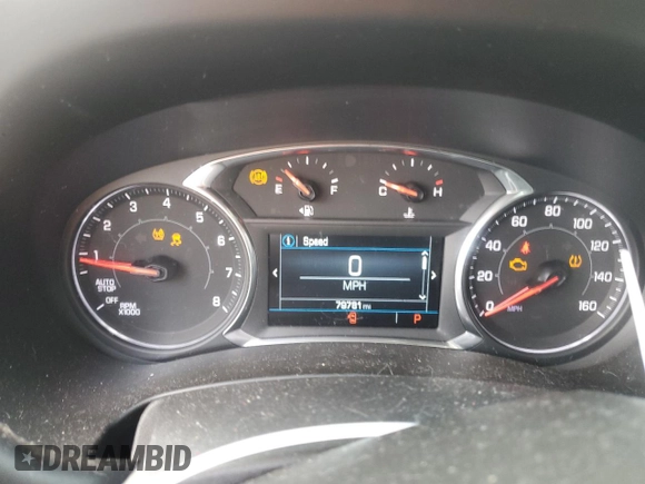 2018 GMC Terrain SLE with VIN 3GKALTEXXJL162942, listed as a Copart auction lot 46314505 with 79,781 mi miles and Salvage Title. Bid and sale history available at carsss.com. Image 9.