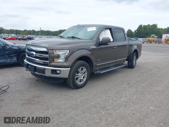 2015 Ford F-150 XLT with VIN 1FTEW1EP1FFC72160, listed as a IAAI auction lot 40351662 with 142,647 mi miles. Bid and sale history available at carsss.com. Image 2.