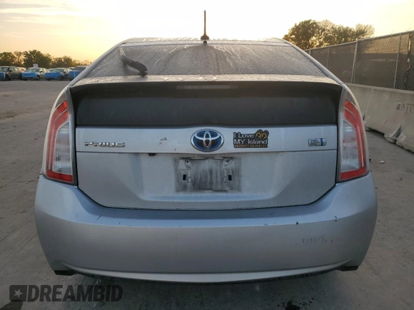 2015 Toyota Prius Four with VIN JTDKN3DU3F0444569, listed as a Copart auction lot 49084495 with 202,486 mi miles and Non repairable. Bid and sale history available at DreamBid. Image 6.
