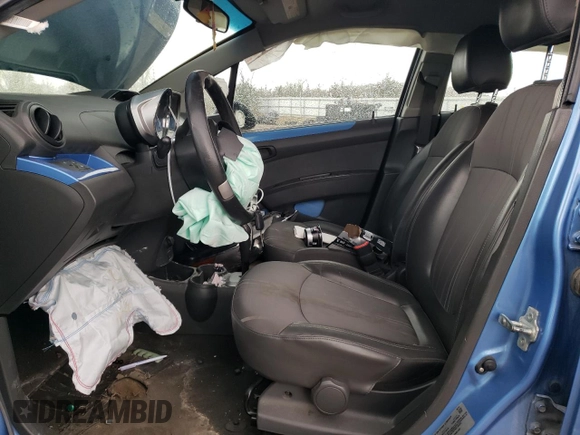 2015 Chevrolet Spark LS with VIN KL8CB6S99FC709189, listed as a Copart auction lot 53327905 with 80,481 mi miles and Salvage Title. Bid and sale history available at DreamBid. Image 7.