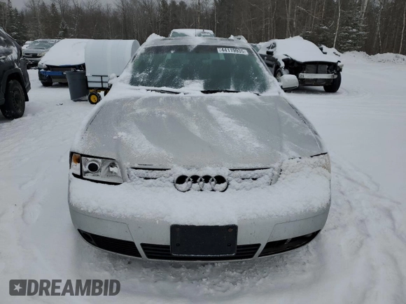 2000 Audi A6 with VIN WAULH54B9YN034724, listed as a Copart auction lot 44119935 with 349,393 mi miles and Clean Title. Bid and sale history available at carsss.com. Image 5.
