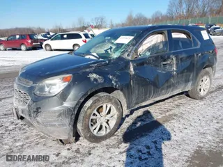 2017 Chevrolet Equinox LS with VIN 2GNFLEEKXH6153990, listed as a IAAI auction lot 41394874 with 141,990 mi miles. Bid and sale history available at carsss.com. Image 2.