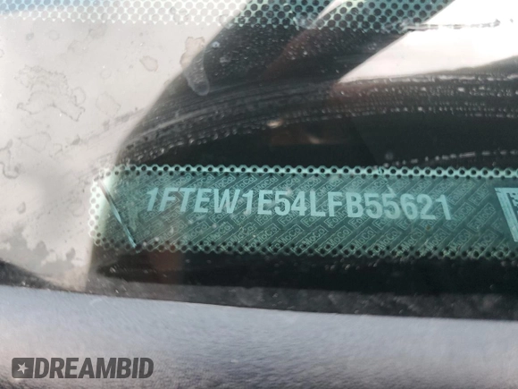 2020 Ford F-150 XL с VIN 1FTEW1E54LFB55621, выставлен на аукционе Copart как лот 60513765 с пробегом 100 246 миль миль и Списание • Salvage title. История ставок и продаж доступна на DreamBid. Изображение 13.