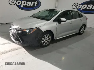 2022 Toyota Corolla LE with VIN 5YFEPMAE0NP310956, listed as a Copart auction lot 47471255 with 106,250 mi miles and Salvage Title. Bid and sale history available at carsss.com. Image 1.