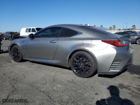 2015 Lexus RC 350 with VIN JTHHE5BC3F5008743, listed as a Copart auction lot 79248364 with 137,648 mi miles and Salvage Title. Bid and sale history available at carsss.com. Image 2.